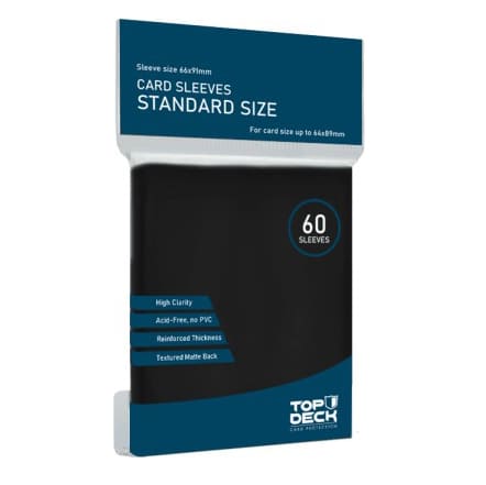 Protector Cardsleeves - Negro - Small Size