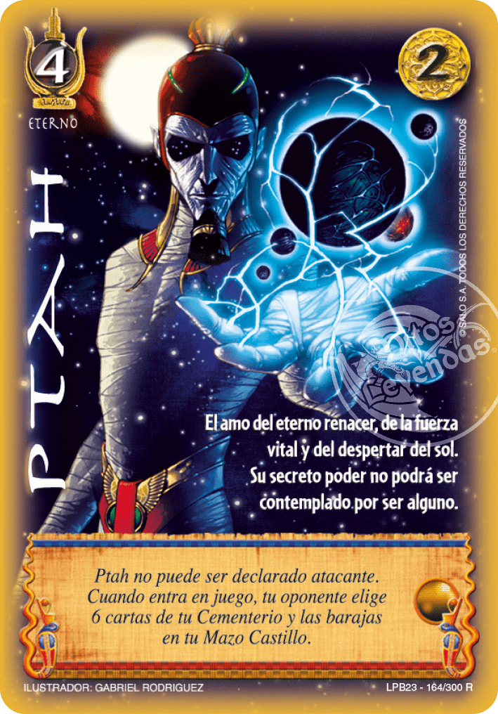 PTAH – Real – Leyendas 3.0 – myl Ptah - Imagen 1