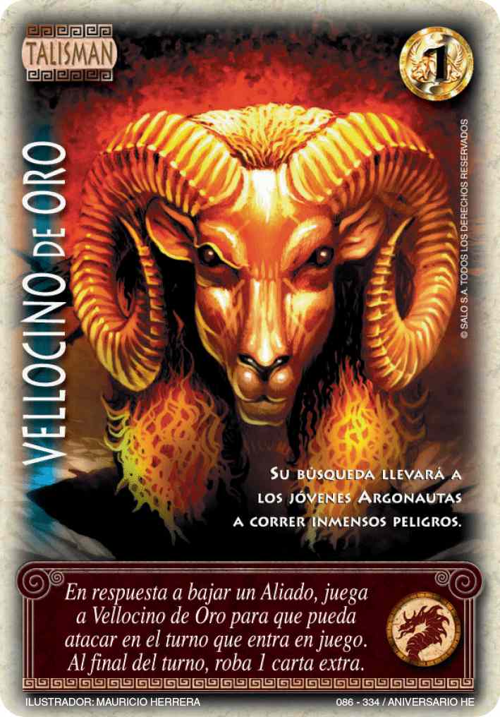 Velocino de Oro – Real – Helénica Aniversario -myl Vellocino de oro - Imagen 1
