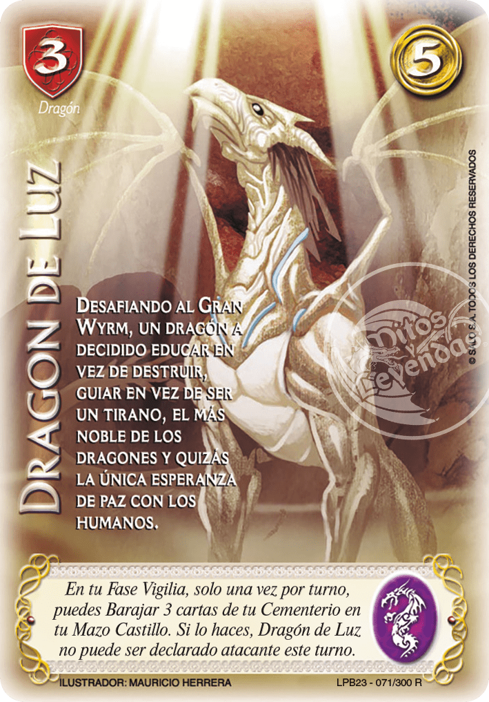 dragon de luz – Real – Leyendas 3.0 – myl Dragon de luz - Imagen 1