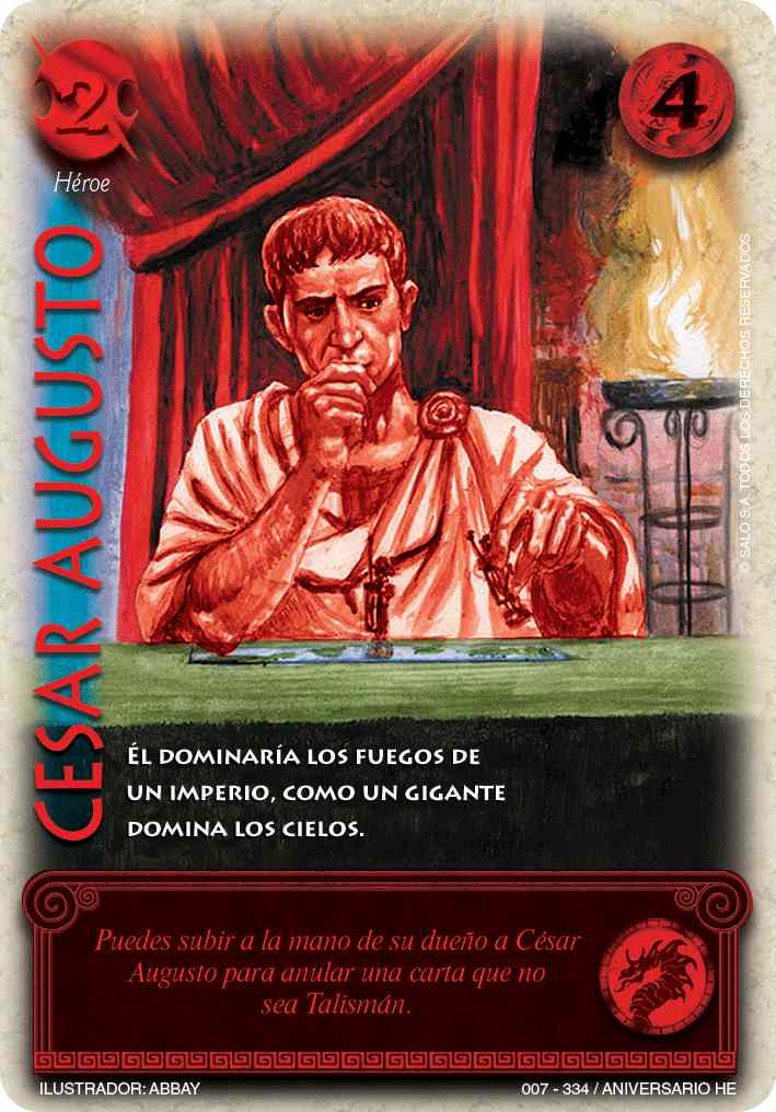 Cesar Augusto - Arte Rojo