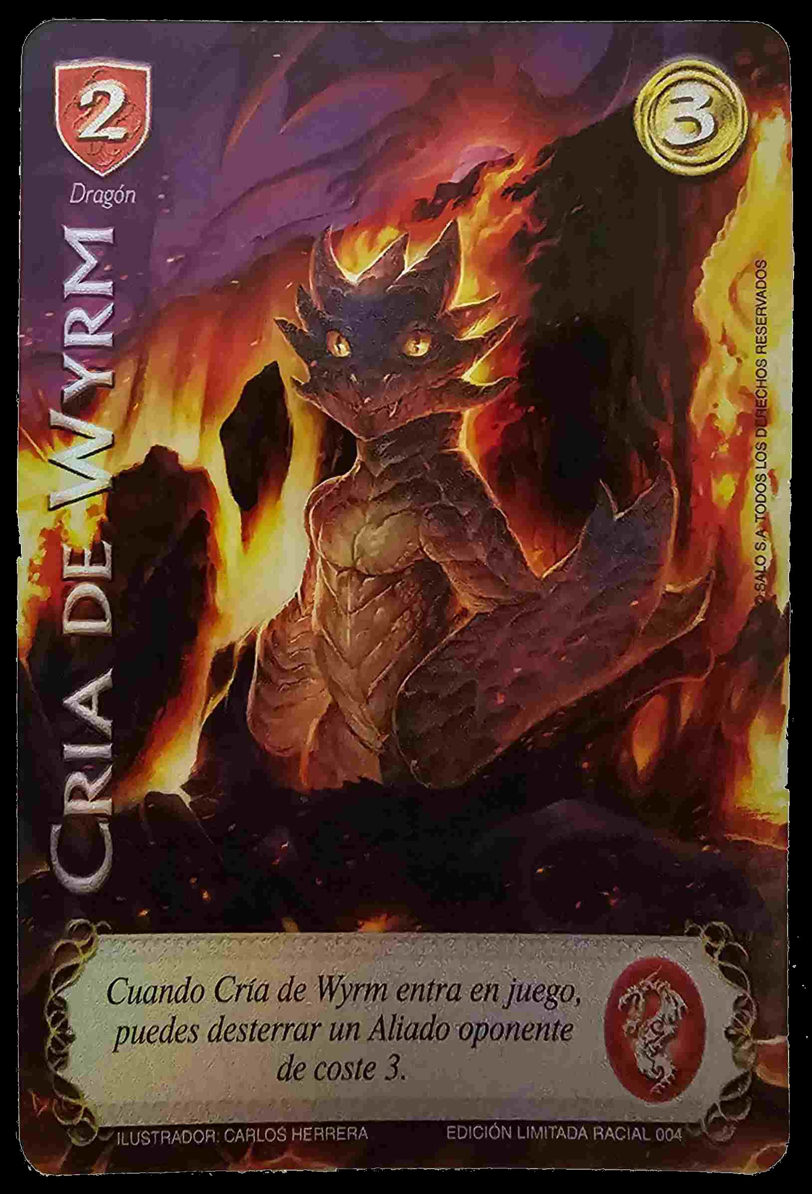 Cria de Wyrm Buy a Box - Full Art