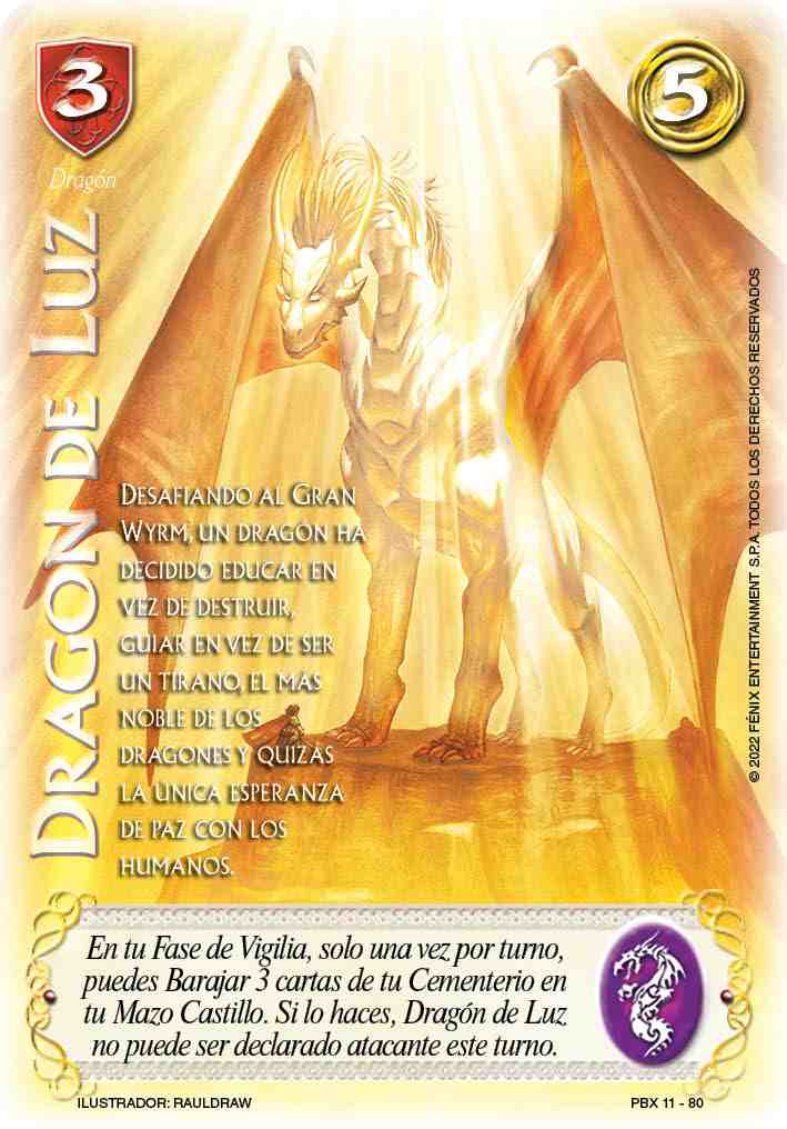 Dragon de luz