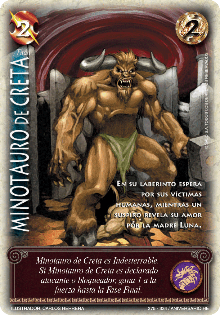 Minotauro de Creta - Sin Foil