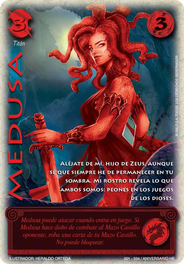 Medusa - Arte Rojo