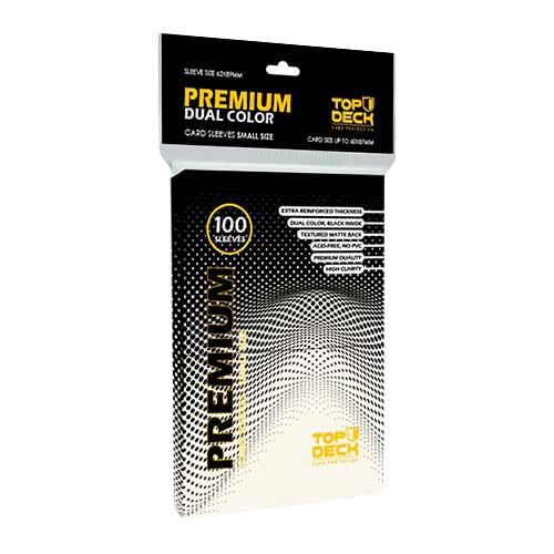 Protectores Small - Blanco -Top Deck Premium 100