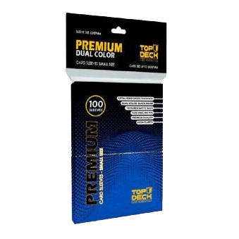 Protectores Small - Azul -Top Deck Premium 100