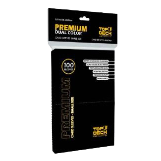 Protectores Small - Negro -Top Deck Premium 100
