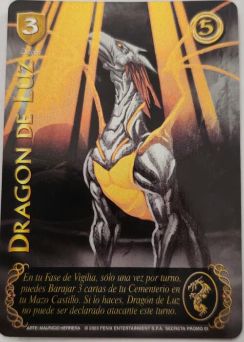 dragon de luz secreto