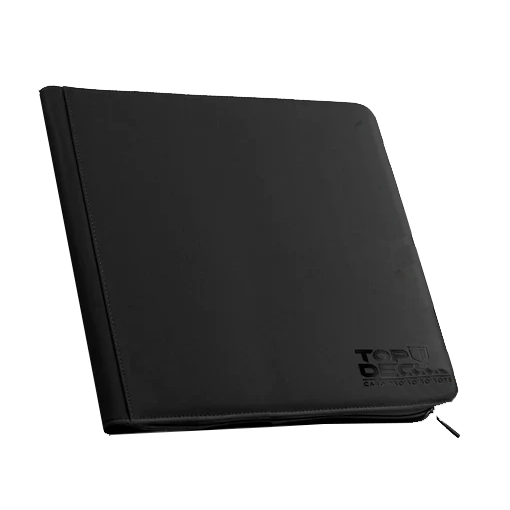 Carpeta Negra TopDeck Cuero 480