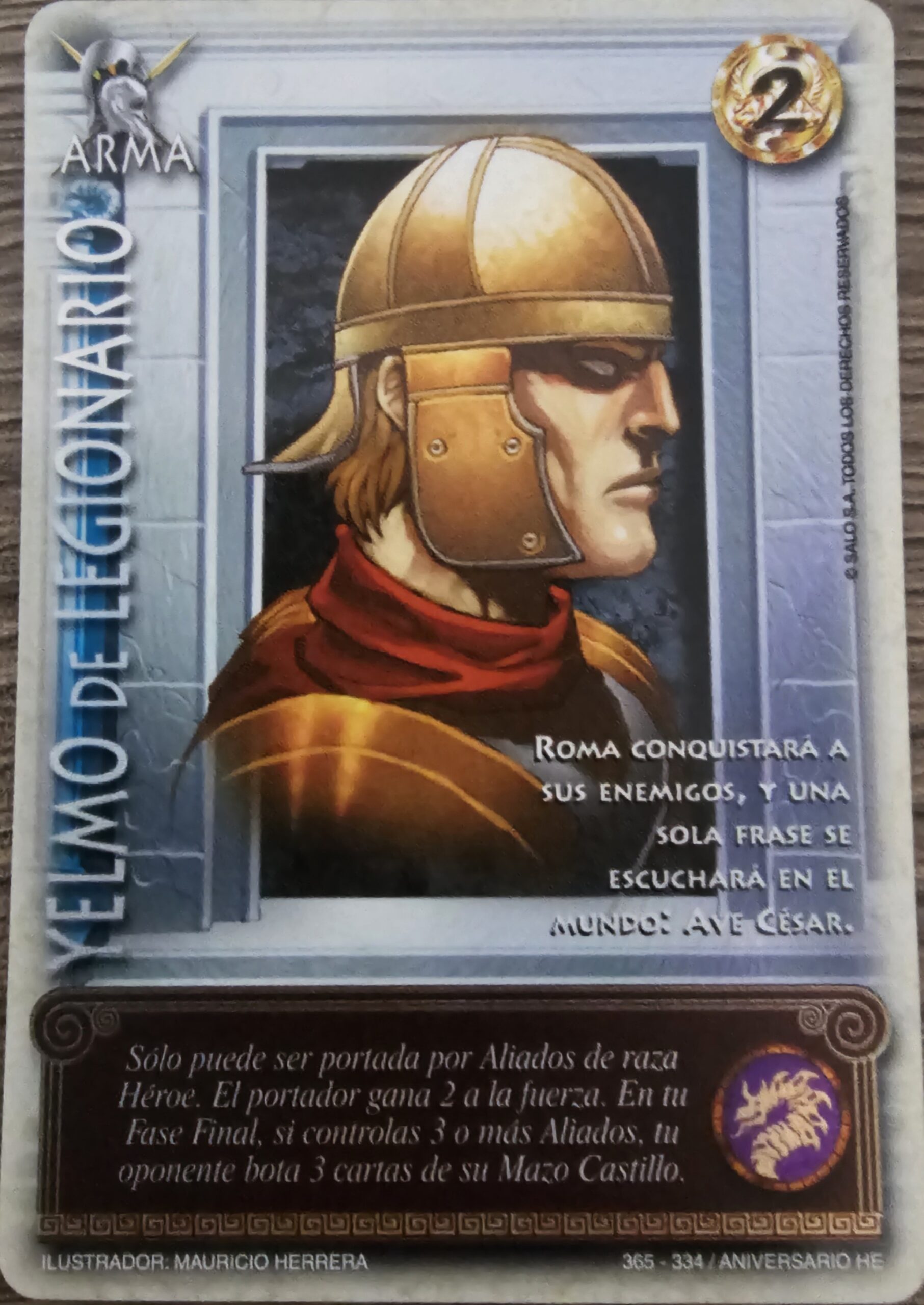 Yelmo de Legionario Rework