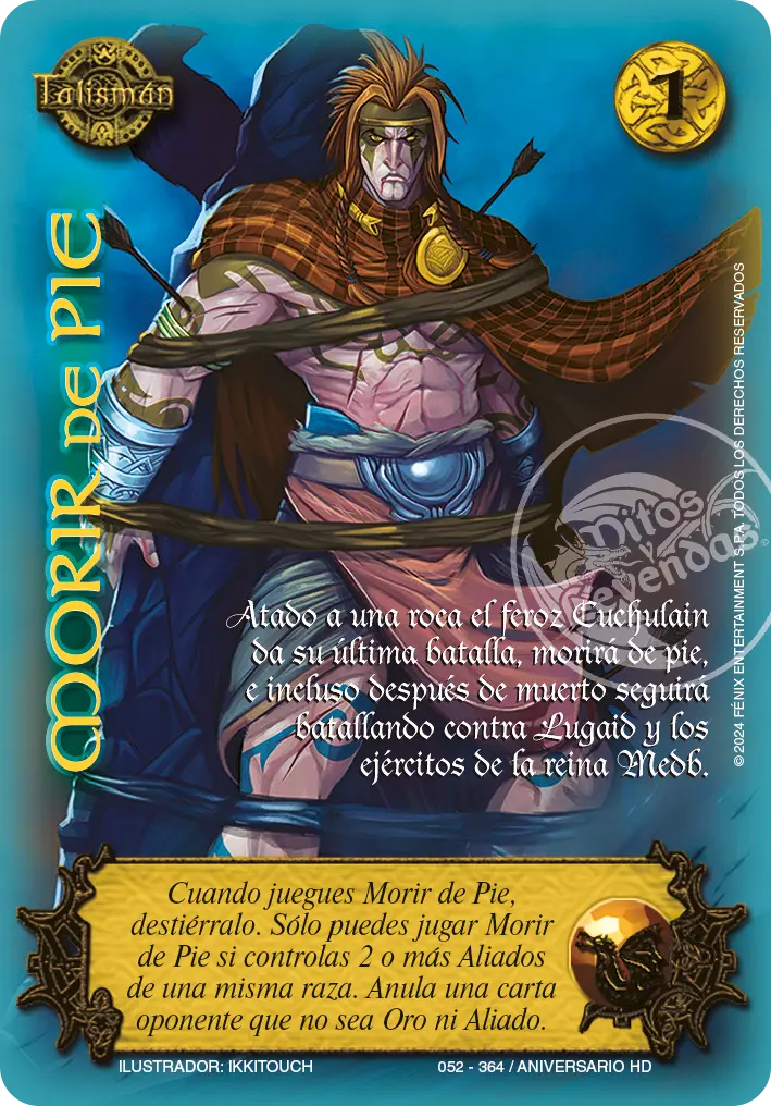 Morir de Pie - Foil Amarillo
