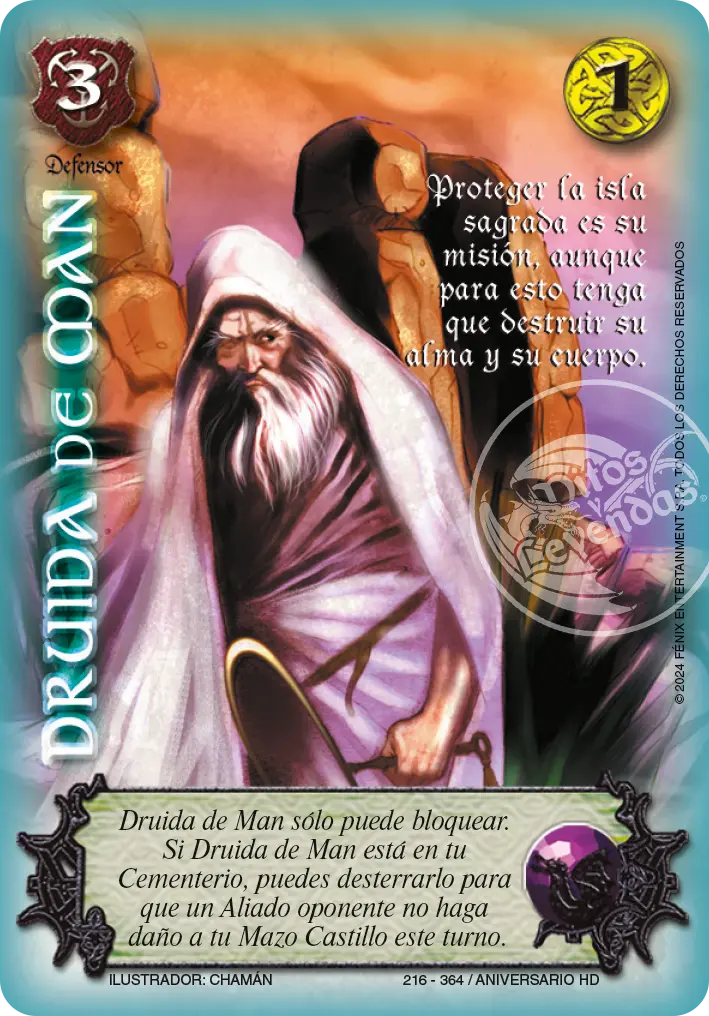 Druida de Man - Rework Sin Foil