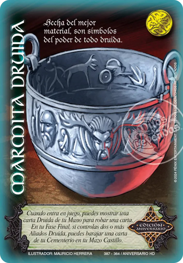 Marmita Druida - Carta de Kit