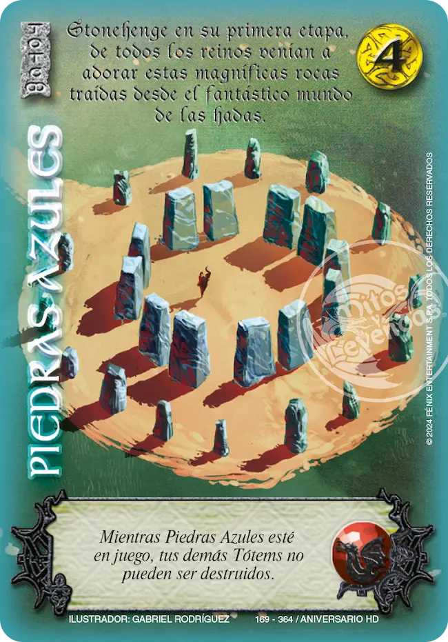 Piedras azules - Foil