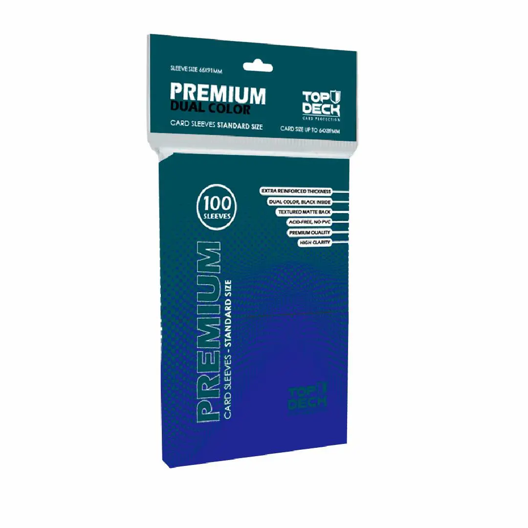 Protectores Standard - Azul -Top Deck Premium 100
