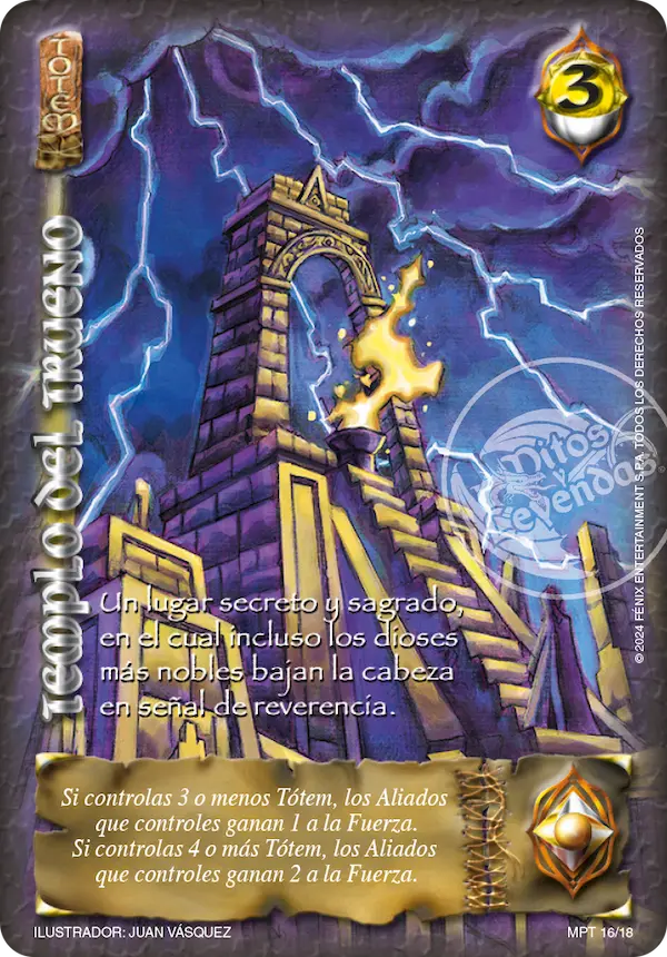 Templo del Trueno PE Templo del Trueno - Arte Alternativo - Imagen 1