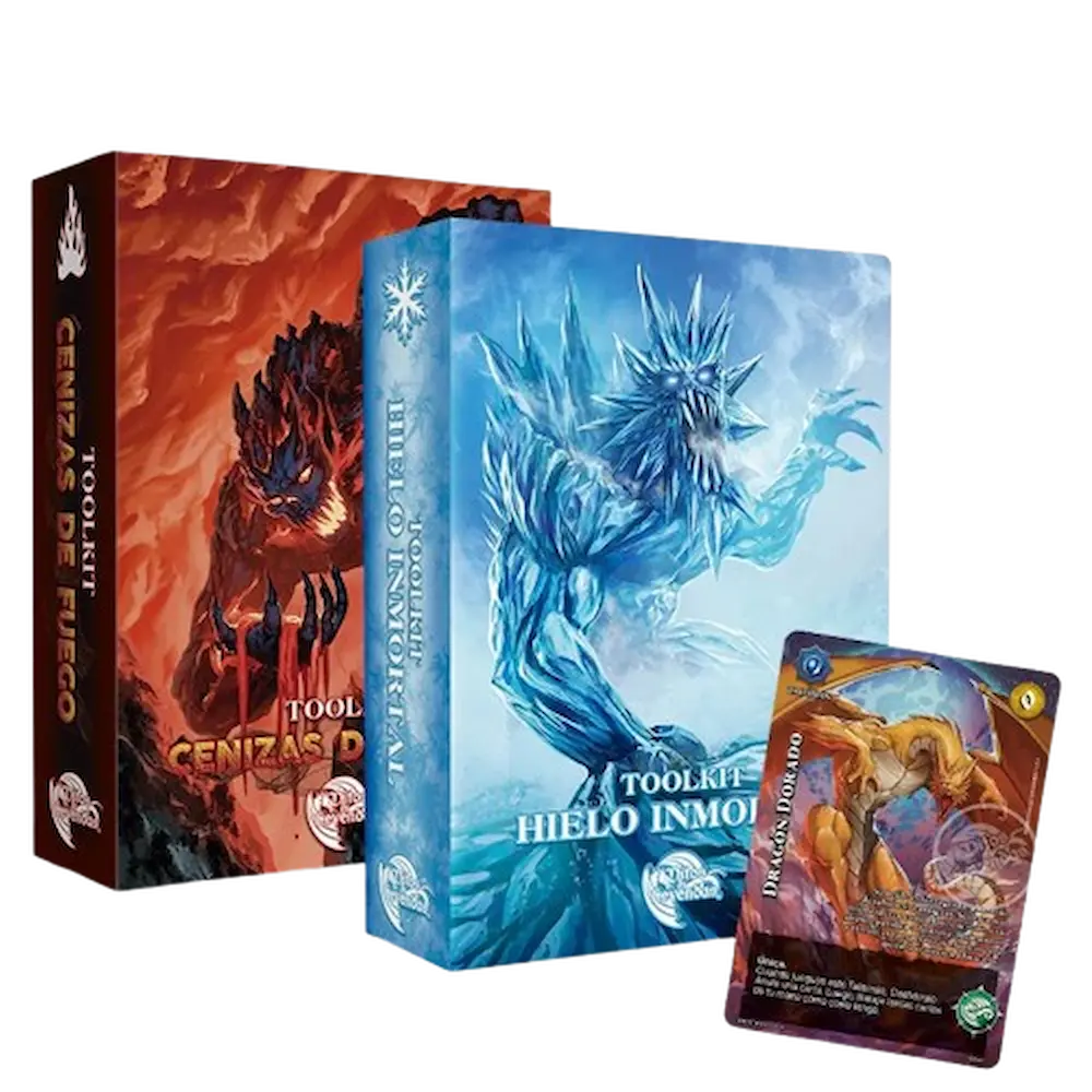 Toolkit Imperio – Cenizas de Lava + Hielo Inmortal + Dragon Dorado Promocional
