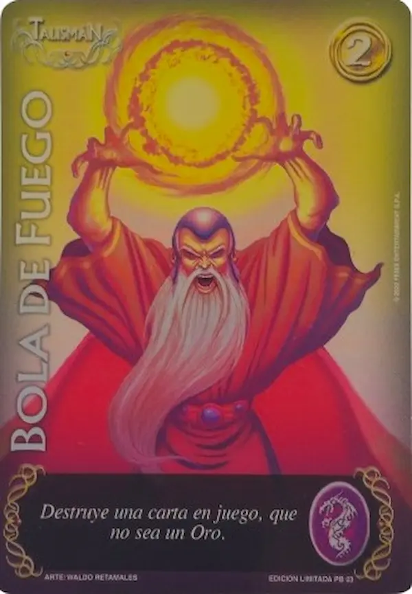 Bola de Fuego - Edicion Limitada PB