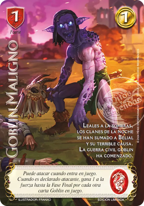 Goblin Maligno - Foil Lluvia