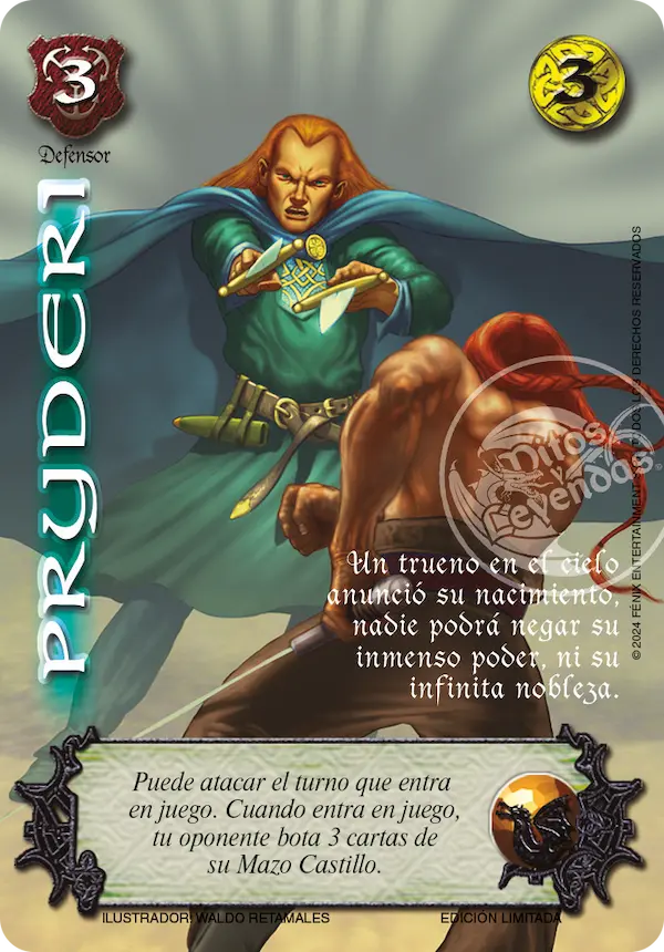 Pryderi - Foil Lluvia