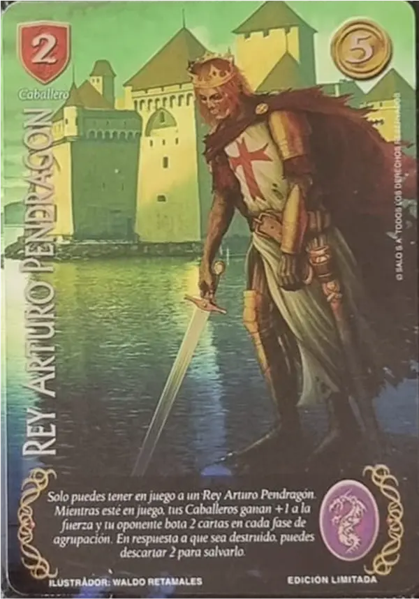 Rey Arturo Pendragon - Full Art Zombie
