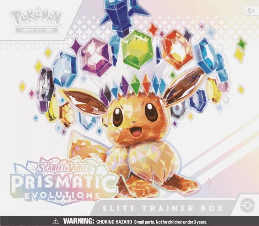 Prismatic Evolutions Elite Trainer Box (Inglés)