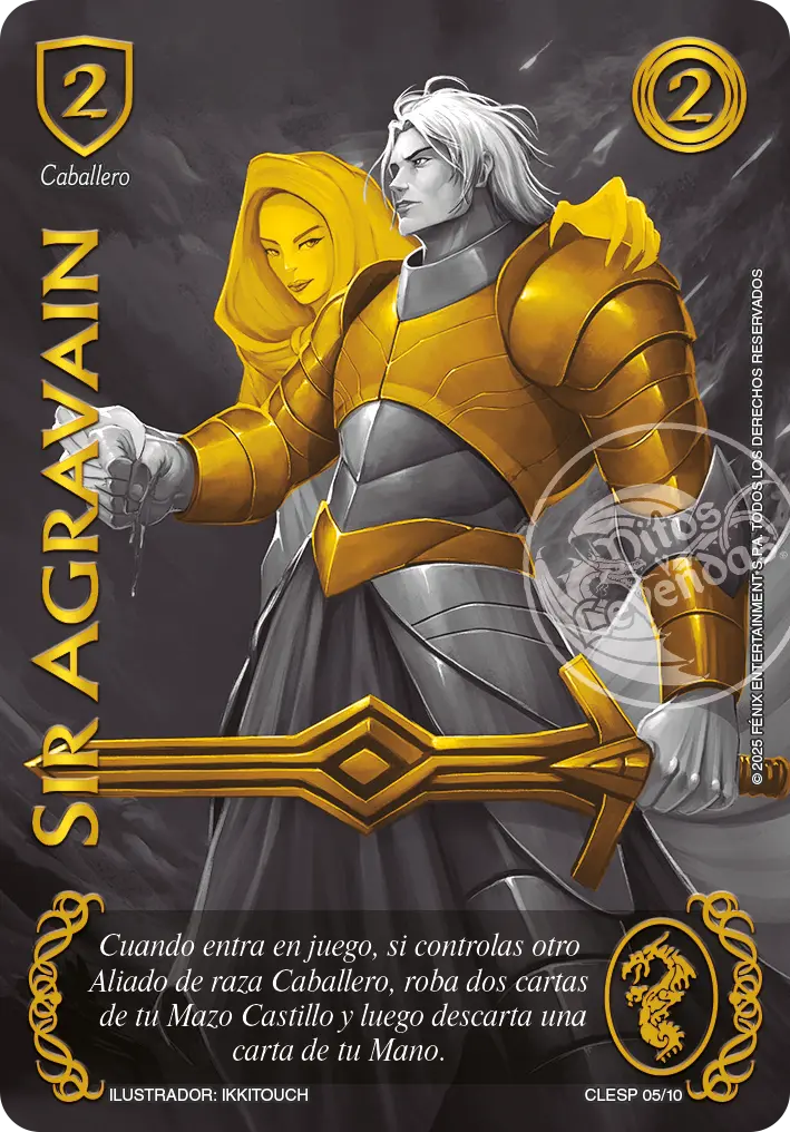 CLESP 05 Sir Agravain - Legendaria Secreta - Imagen 1