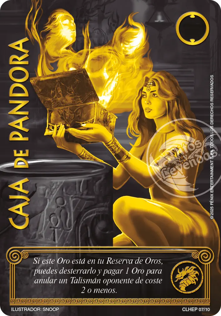Caja de Pandora - Legendaria Secreta