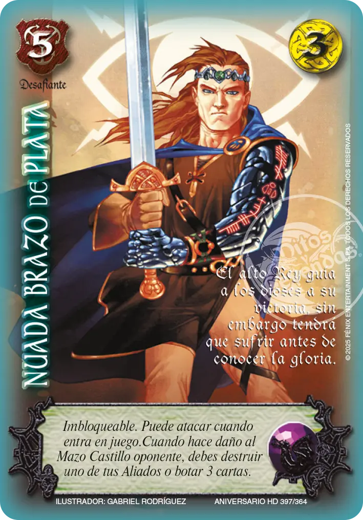 Nuada Brazo de Plata - Rework