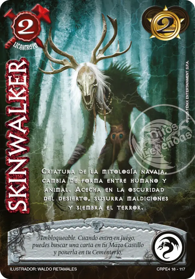 CRPE04-018 Skinwalker - Arte Alternativo - Imagen 1