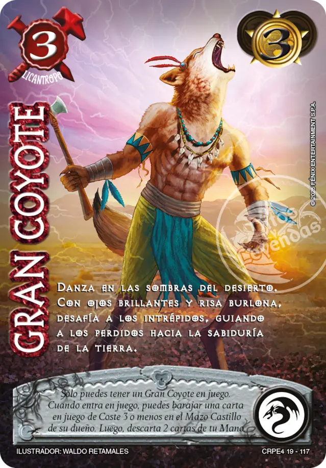 CRPE04-019 Gran Coyote - Arte Alternativo - Imagen 1