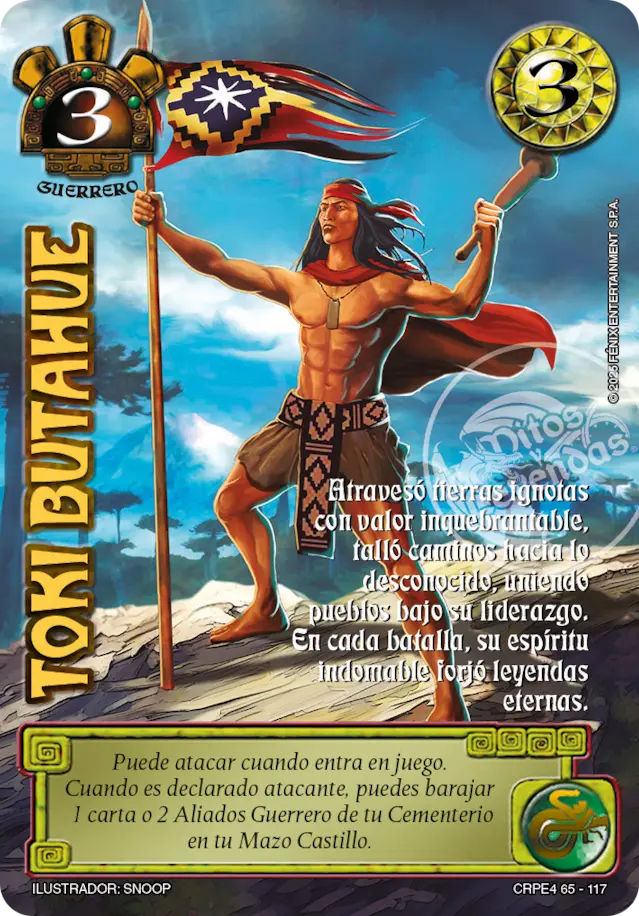 CRPE04-065 Toqui Butahue - Arte Alternativo - Imagen 1