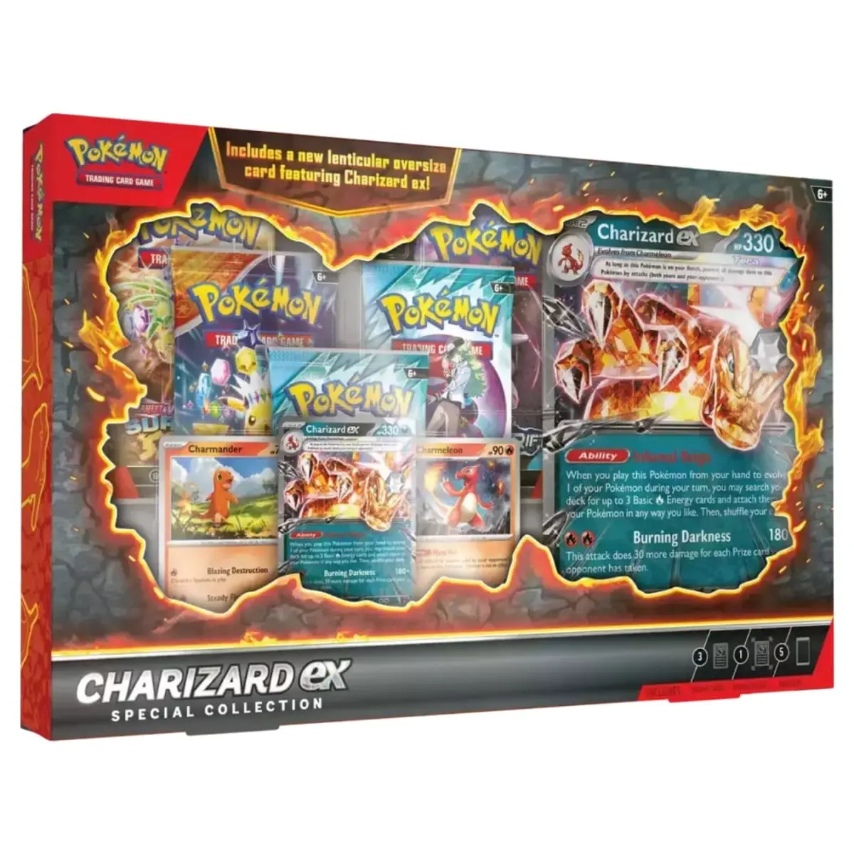 Pokémon TCG: Charizard Ex Special Collection Inglés