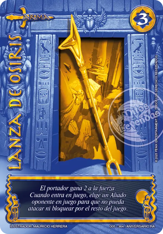 Lanza de Osiris - Legendaria