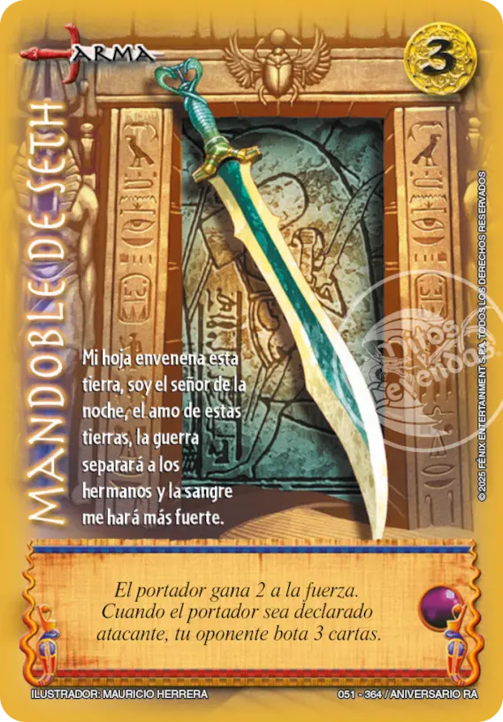 Mandoble de Seth - Rework