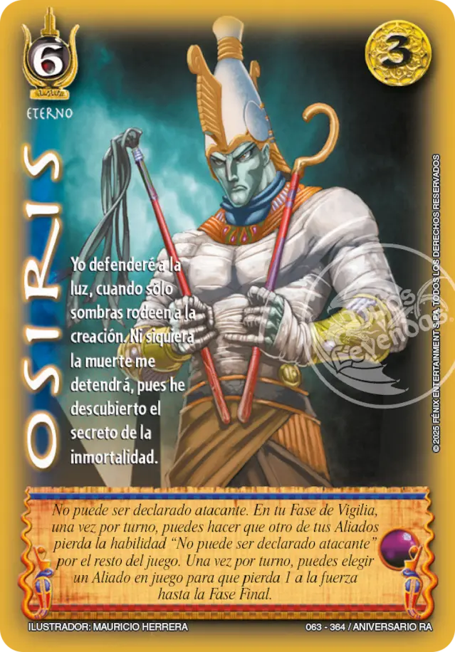 ANIVERSARIO-RA_063 Osiris - Rework - Imagen 1