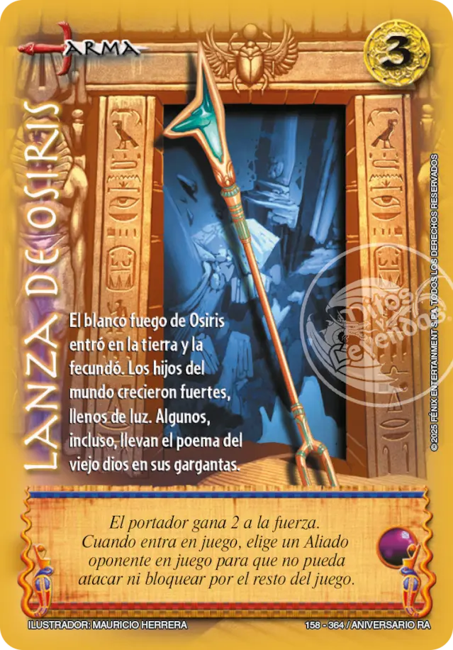 Lanza de Osiris - Rework