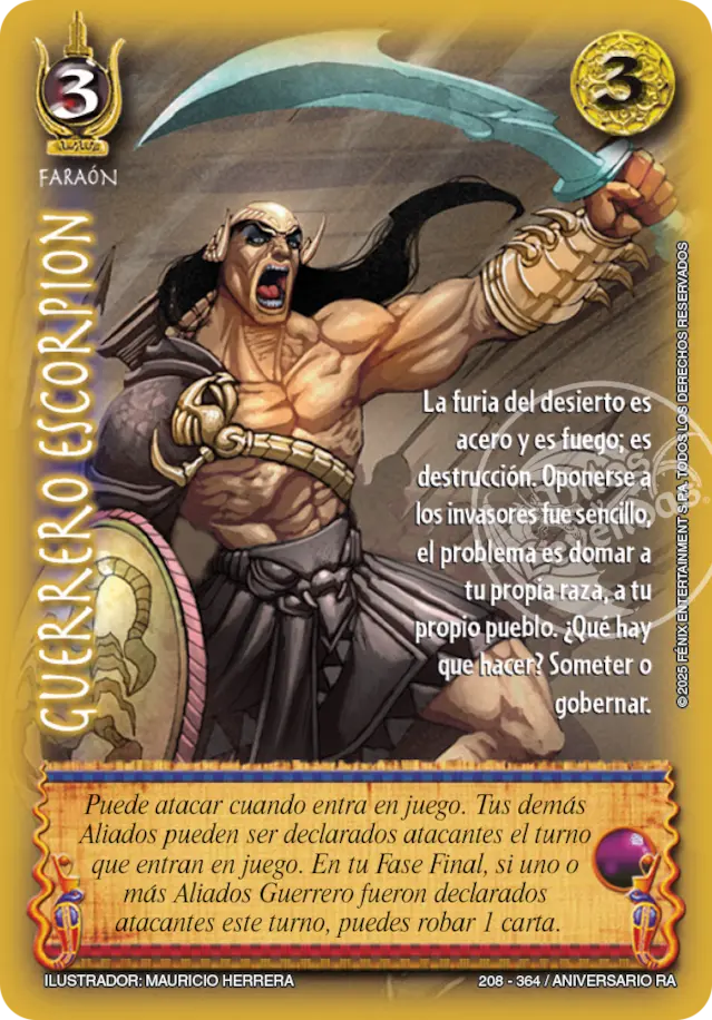 Guerrero Escorpión - Rework