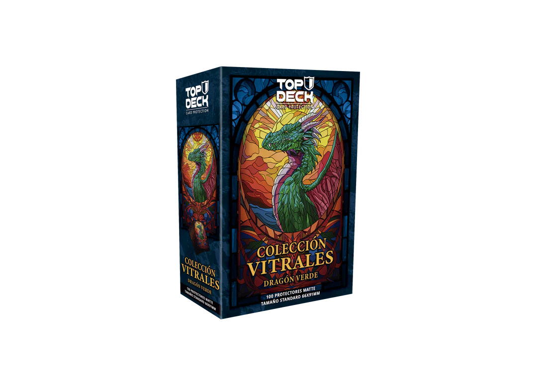 Protectores Standard - Colección Vitrales - Dragón Verde