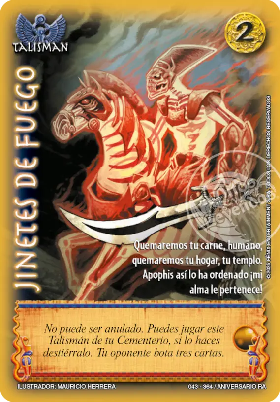 Jinetes de Fuego - MR