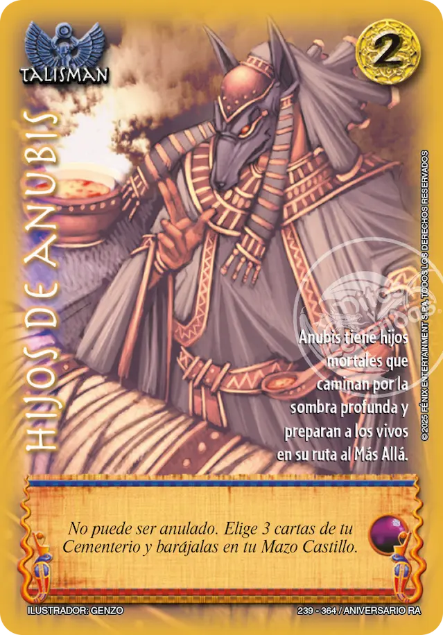 Hijos de Anubis - Rework