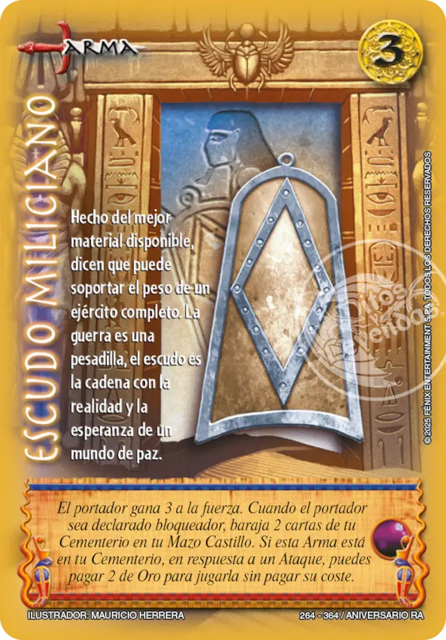 Escudo miliciano - Rework