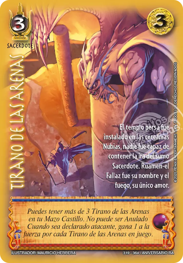 ANIVERSARIO-RA_319 Tirano de las arenas - Rework - Imagen 1