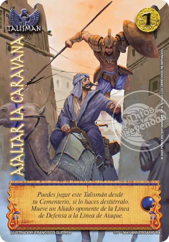 Aniversario-Ra-377 Asaltar la Caravana - Kit - Imagen 1