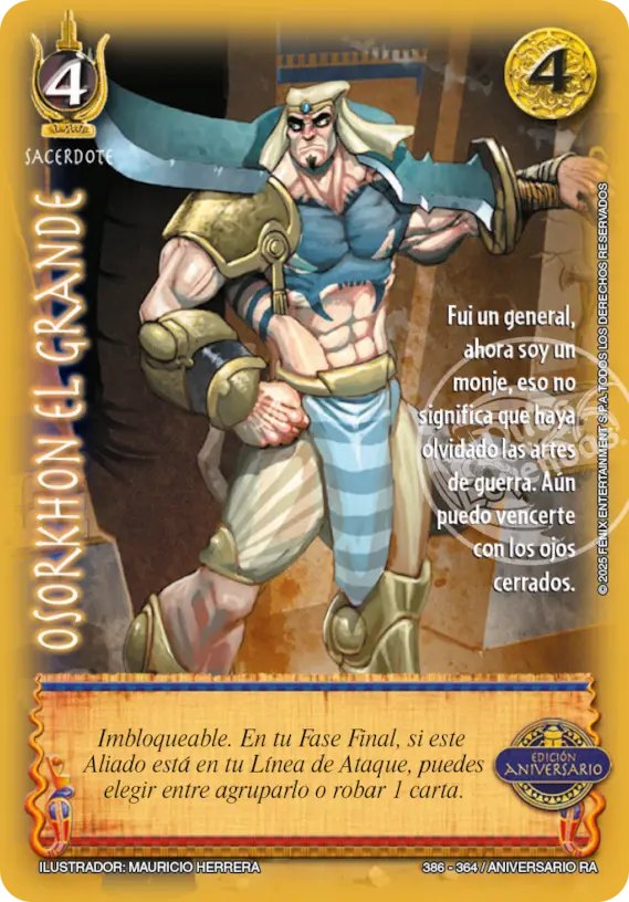 Osorkhon el Grande - Foil Aniversario
