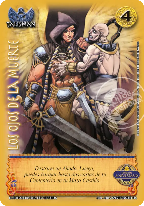 Los Ojos de la Muerte - Foil Aniversario