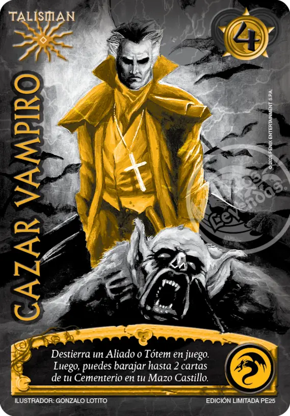 Cazar Vampiro - Secreta Dorada