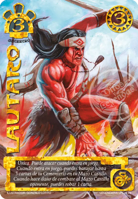 Legendaria_LPE25_03 Lautaro - Legendaria - Buy a Box - Imagen 1