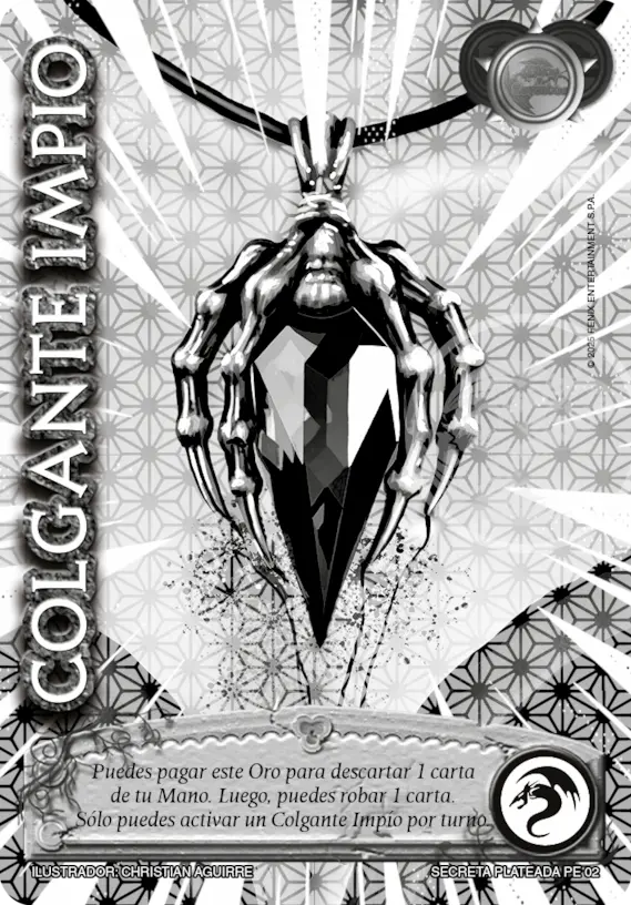 Colgante Impío - Secreta Silver